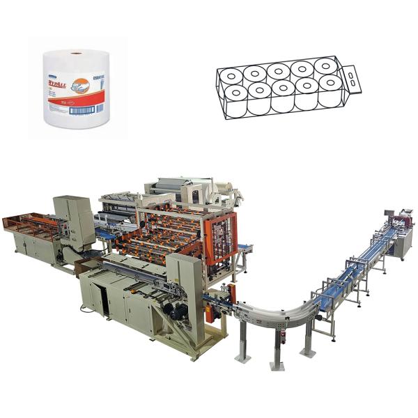 China Fully Automatic Toilet Paper / Kitchen Towel / Maxi Roll Paper Tissue Making Machine Line With Glue Lamination on sale