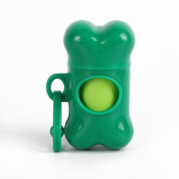 Waterproof PLA Degradable Dog Poop Bags On A Roll Private Label