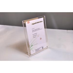 Acrylic Photo Display Stands With Screws For Portrait And Landscape