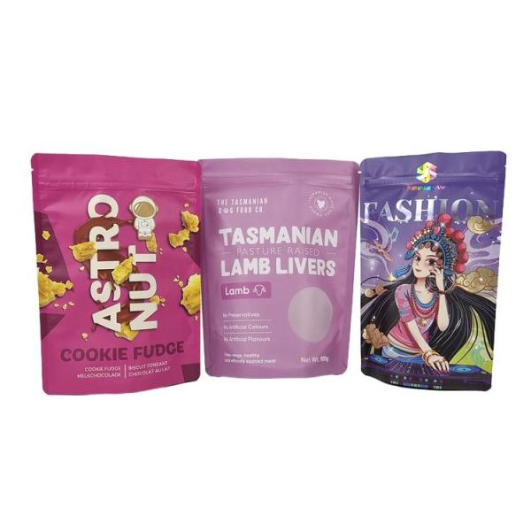 Buy Customized Heat Seal Plastic Pouches Packaging for Custom Requirements at wholesale prices