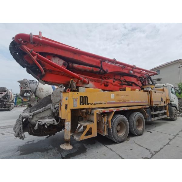 Putzmeister Used Heavy Equipment M42 Used Concrete Pump with 5 Boom Sections
