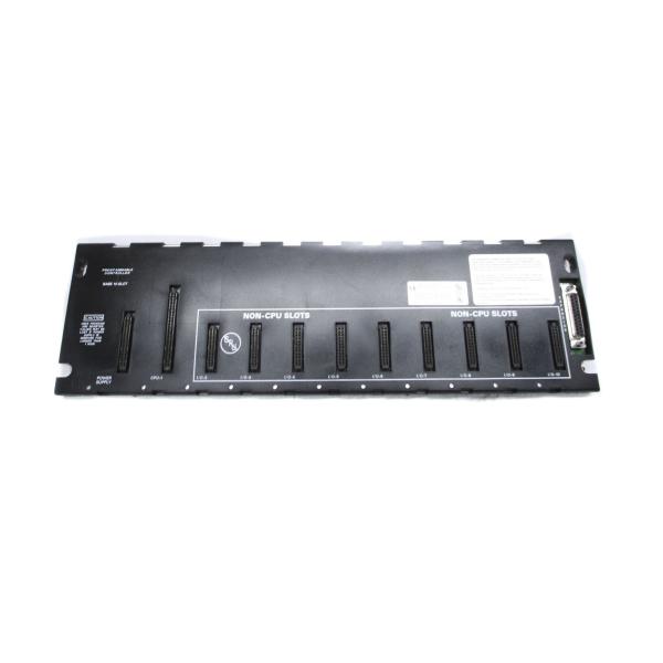 GE FANUC IC693CHS391 ， Expansion Plate With Ten Slots ， CPU I/O Base ， Digital I