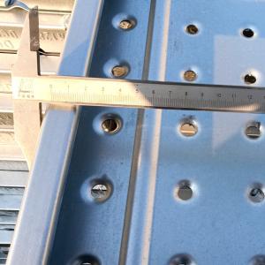 Quality Customized Length Galvanized Steel Planks Steel Scaffold Planks Customizable for sale