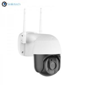 2.5 inch outdoor 5MP IR WIFI PTZ two way audio AI motion detection 5X zoom