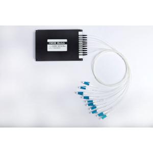 16 Channels Fiber Optic WDM , Fiber Optic Splitter LC UPC Connector Wide Pass