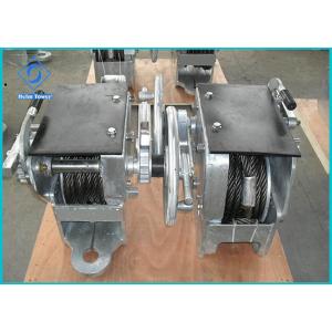 Manual Industrial Hydraulic Winch Barge Connecting Sidewinder / Anchor