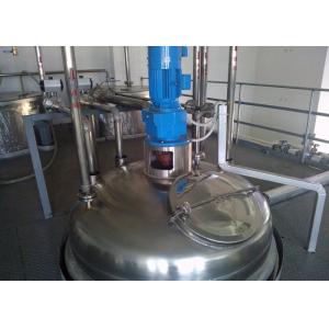 High Capacity Liquid Detergent Manufacturing Machines With Filling Machine