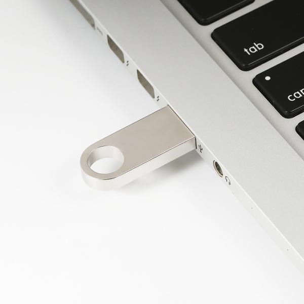 ROHS certificate Metal USB Flash Drive 2.0 64GB Flash Chips UDP