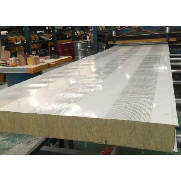 Buy A1 Fire Rated Soundproof Insulated Rockwool Sandwich Wall Panel at wholesale prices