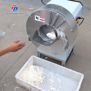 300KG/H Commercial Vegetable Cutter Ginger Potato Garlic Shredder