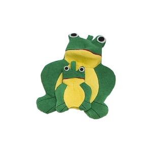 21x18 cm Animal Kids Bath Mitt Frog Exfoliating Body Hand Glove