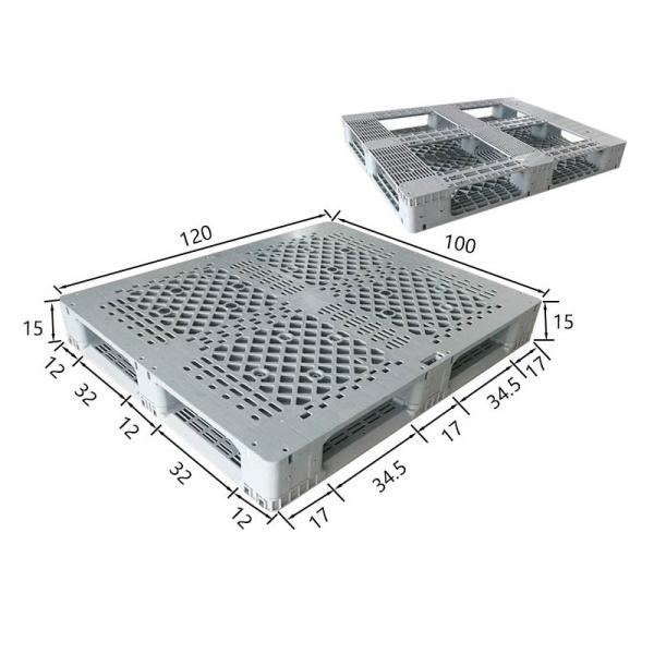 Buy Heavy Duty Light Recycled Plastic Pallet Double Face at wholesale prices