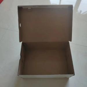 NB Shoe Packaging Box with Colour Print Handling