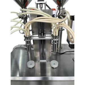 Two-color chocolate screw heating filling machine