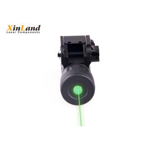 Quality 532nm Green Rail Mount Flashlight Tactical Rail Light Water Resistant for sale