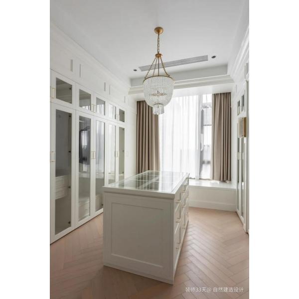 Modern MR HDF Board Island Wardrobe Customized for High End Design and Functionality