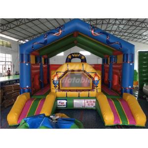 0.55mm PVC Inflatable Bouncer Jumping Castle OEM Bouncy House For Kids And