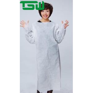Long Sleeve Anti Blood Disposable Protective Gowns With Thumb Hole