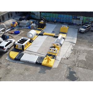 Customized Water Playland Floating Inflatable Water Park For Lake