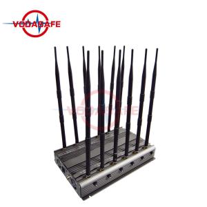 71W High Power Mobile Phone Signal Jammer With 5-8W Each Band Block 70M Coverage