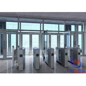 Automatic Security Intelligent Flap Barrier Gate ODM / OEM Retractable User