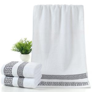 Luxury Hotel Embroidery Custom Thick Super Soft Bathroom Bath 100% Cotton Towel