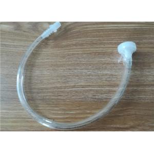 White Color Heat Resistance Auto Rubber Hose , Industrial Flexible Silicone Hose