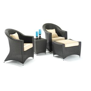 outdoor wicker sofa set