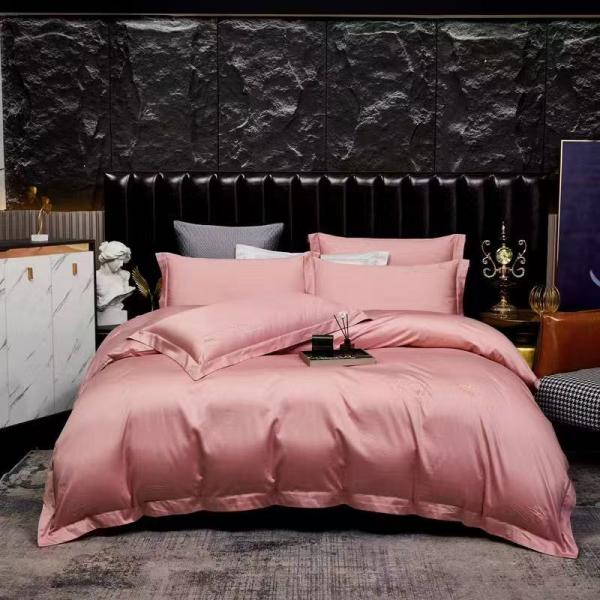 100S Egptian Cotton Embroidery Duvet Cover Bedding Set Home Textile Product Customized Size