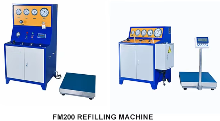 FM200 Pneumatic CO2 Filling Machine