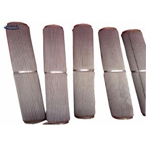 10 Micron Liquid Basket Strainer Filter Ss Sintered Cartridge 316L Oil