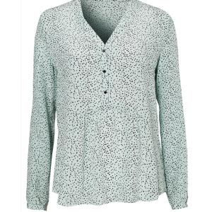 Casual Long Sleeve Womens Shirts Blouses , Cotton Anti-Wrinkle