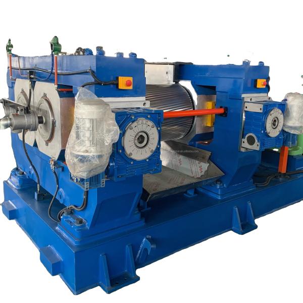 Buy Open Mixing Mill Rubber Crusher Machine with 45kW Power and Durable Gearbox at wholesale prices