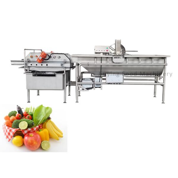 Buy SUS 304 Stainless Steel Industrial Vegetable Washer Machine 600KG Weight at wholesale prices