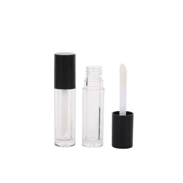Buy Square Plastic Lip Glaze Tube Simple With Brush And Printable Logo at wholesale prices