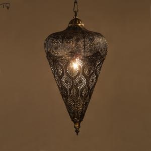 Moroccan Lamp Industrial Vintage Retro Pendant Lights Art Decortive Luminaire(WH