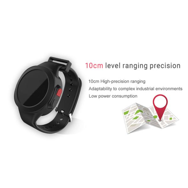 Personnel Positioning Wristband 78x60x21 Mm Social Distancing Alarm System