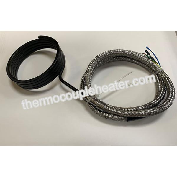 Buy 750℃ Thermocouple Inbuilt Coil Heaters With SS Braided Protection Sleeve at wholesale prices