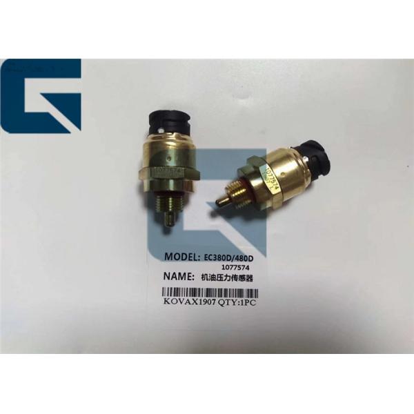 Buy D12 Oil Pressure Sensor 1077574 For  EC380D EC480D Excavator Spare Part at wholesale prices