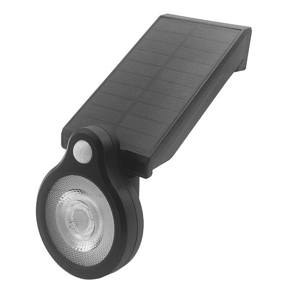 8 Pcs SMD Solar Sensor Wall Light ABS PC About 160lm 3.7V 1500 MAh 18650 Lithium