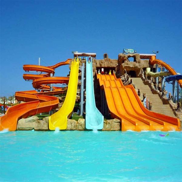 ISO9001 Certified Water Slide with 12 Months Warranty and 12 Years Working Life