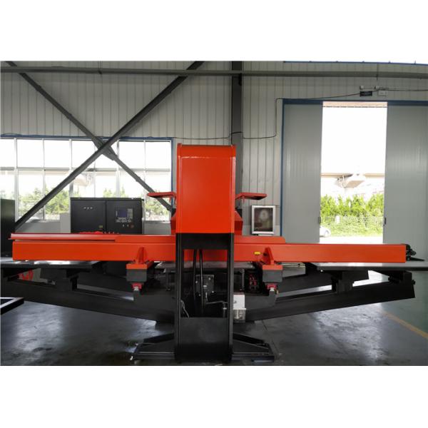 Buy Closed Type CNC Punching Machine 4 Axis With 30rpm Rotating Speed , 5200*3800*2200mm at wholesale prices
