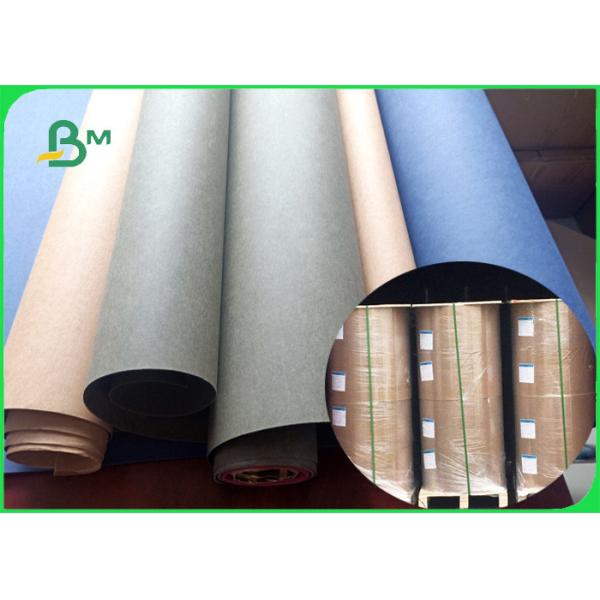 Buy Gold Color Tasteless 0.3mm 0.55mm Washable Kraft Paper Width 150cm For Tote Bag at wholesale prices