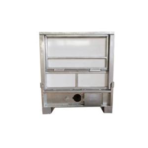 Steel Galvanised IBC Foldable Pallet Box Heavy Duty Galvanised Steel Material
