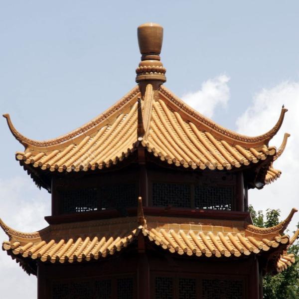 China ceramic clay roofing tiles for pagoda gazebo
