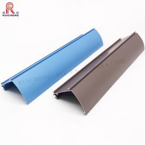 6063 Aluminium Curtain Rail Track 2.0mm Thickness Electrophoresis