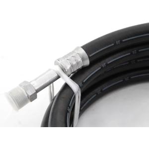 Black 35 Bar Air Conditioner Hose , Air Condition Hose 100m Or 50m Per Roll