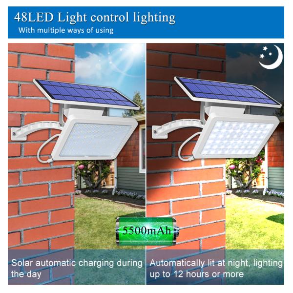 Outdoor garden wall courtyard LED security lighting