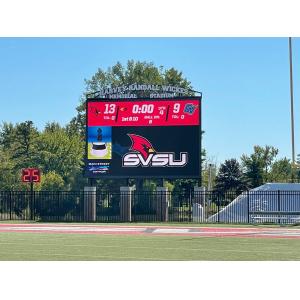 LED Outdoor Video Wall Commercial Building Fixed P10 Outdoor LED Display