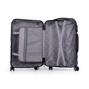 Soft Handle Customized Logo 210d ABS PC Luggage